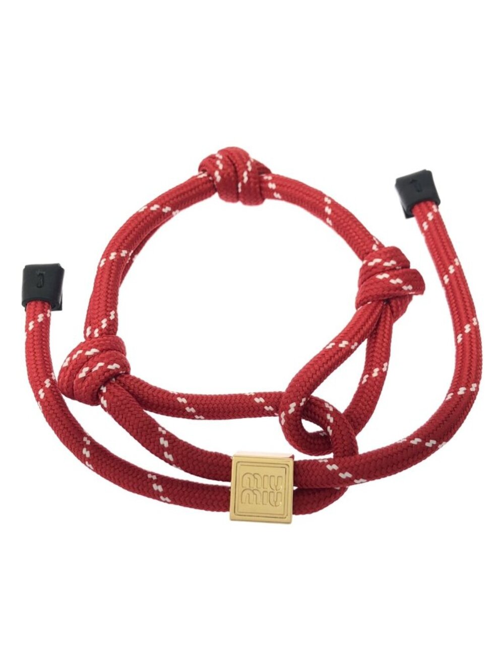Miu Miu Code Bracelet Red